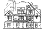 Country Style House Plan - 3 Beds 2.5 Baths 2246 Sq/Ft Plan #927-425 Exterior 