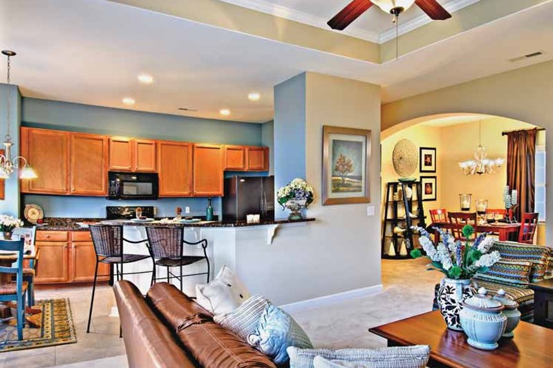 Home Plan - Interior - Kitchen 1 for Country House Plan #930-362 - 3 bed, 2 bath