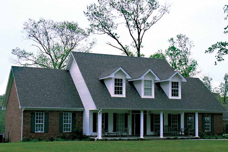 Home Plan - Exterior - Front Elevation 3 for Country House Plan #17-2942 - 4 bed, 3 bath