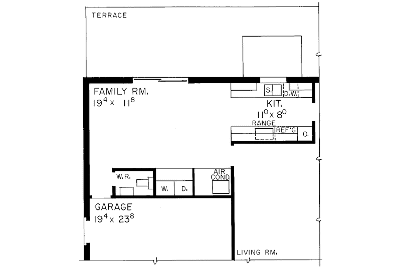 Dream House Plan - Floor Plan - Upper Floor for Colonial House Plan #72-507 - 3 bed, 2.5 bath
