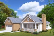 Craftsman Style House Plan - 4 Beds 2 Baths 1560 Sq/Ft Plan #20-1839 