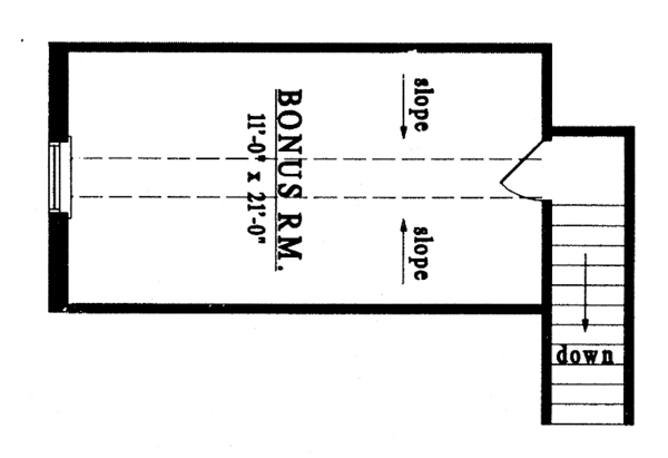 Architectural House Design - Ranch Floor Plan - Other Floor Plan #42-538