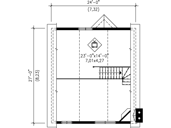 Architectural House Design - Contemporary Floor Plan - Other Floor Plan #25-4199