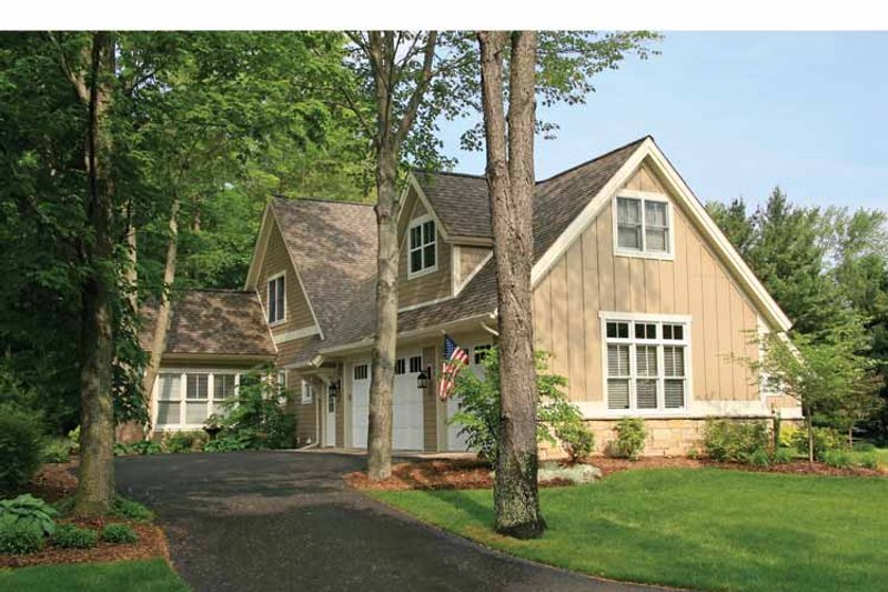 Home Plan - Exterior - Rear Elevation 1 for Craftsman House Plan #928-199 - 3 bed, 2.5 bath