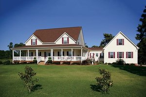 Farmhouse Exterior - Front Elevation Plan #56-205