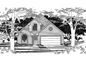 Home Plan - Traditional Exterior - Front Elevation Plan #472-265