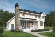 Farmhouse Style House Plan - 3 Beds 2.5 Baths 1924 Sq/Ft Plan #47-943 