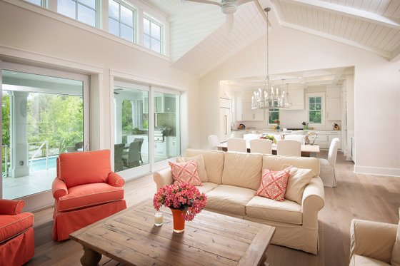 Interior - Family Room 3 for Cottage House Plan #938-107 - 4 bed, 4 bath