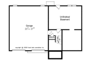 Craftsman Style House Plan - 3 Beds 2 Baths 1320 Sq/Ft Plan #927-266 