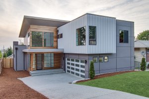 Contemporary style, Modern designed home