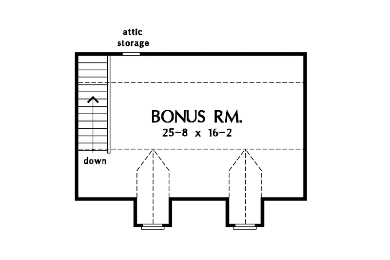 Home Plan - Floor Plan - Other Floor for Traditional House Plan #929-574 - 3 bed, 2 bath