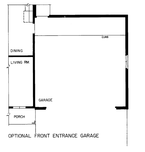 Home Plan - Ranch Floor Plan - Other Floor Plan #72-738