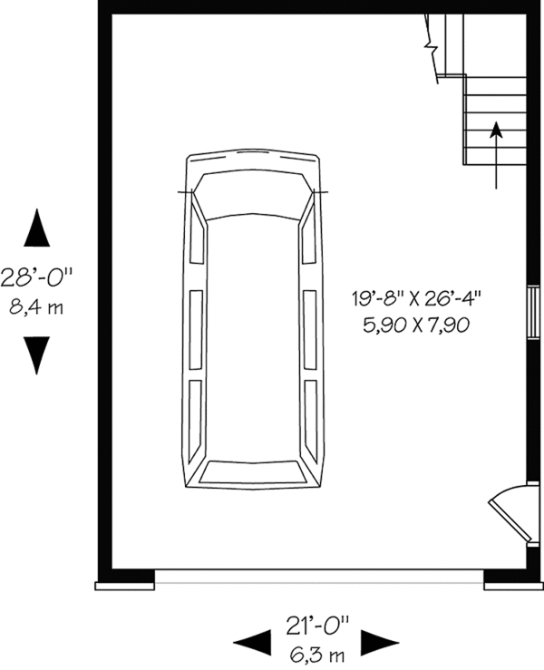 House Design - European Floor Plan - Main Floor Plan #23-2474