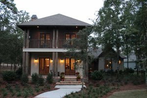 Home Plan - Bungalow Exterior - Front Elevation Plan #37-278