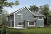 Prairie Style House Plan - 4 Beds 2.5 Baths 2980 Sq/Ft Plan #132-380 Exterior 
