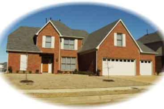 Exterior - Front Elevation for Traditional House Plan #81-547 - 4 bed, 3.5 bath