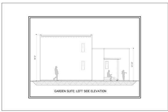 Exterior - Other Elevation 5 for Modern House Plan #905-8 - 2 bed, 1 bath