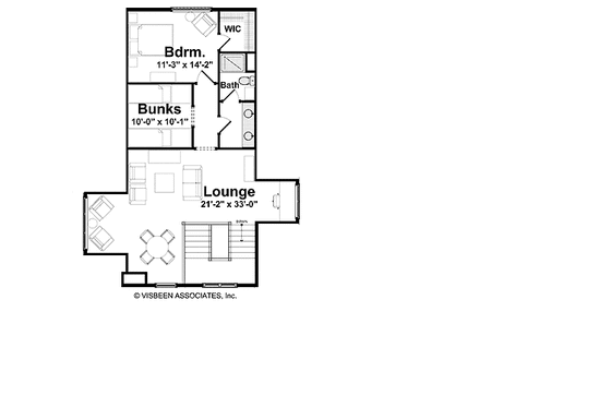 Floor Plan - Other Floor for Craftsman House Plan #928-71 - 3 bed, 4.5 bath