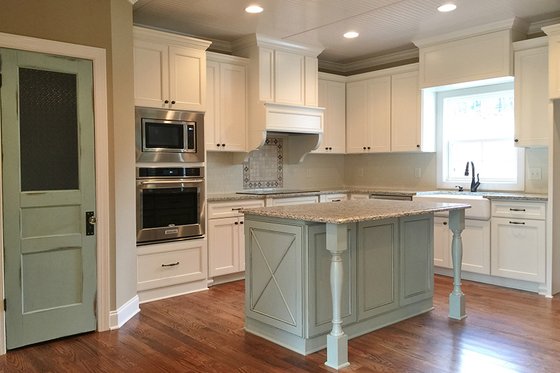 Interior - Kitchen for Farmhouse House Plan #437-78 - 4 bed, 3.5 bath