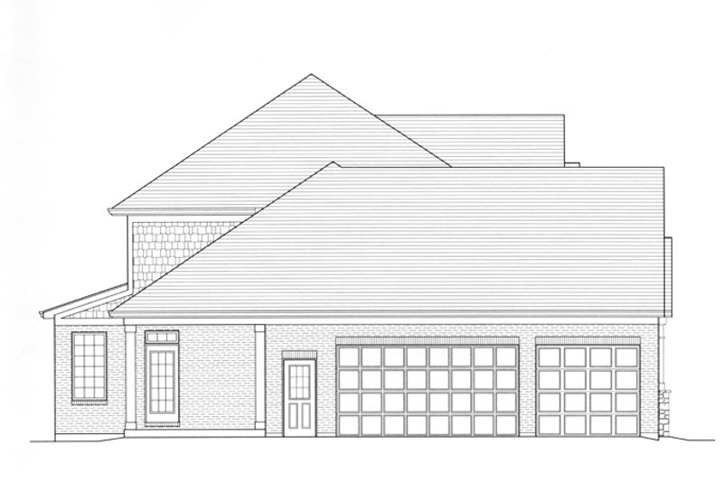 Home Plan - Exterior - Other Elevation for Country House Plan #46-834 - 4 bed, 2.5 bath