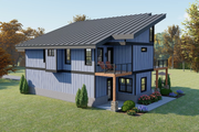 Contemporary Style House Plan - 3 Beds 3 Baths 2854 Sq/Ft Plan #932-1129 