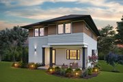 Contemporary Style House Plan - 3 Beds 2.5 Baths 2498 Sq/Ft Plan #48-991 