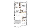 Craftsman Style House Plan - 3 Beds 2 Baths 1532 Sq/Ft Plan #79-269 