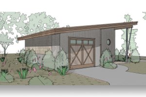 Photo 4 for Bungalow House Plan #910-4 - 1 bed, 1 bath