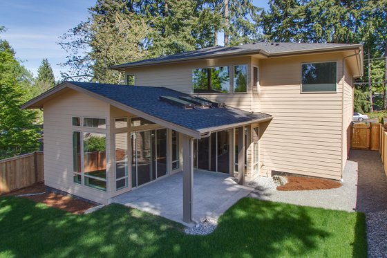 Exterior - Other Elevation for Modern House Plan #132-225 - 4 bed, 3 bath