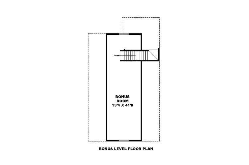 House Design - Floor Plan - Upper Floor for Craftsman House Plan #117-1034 - 3 bed, 2.5 bath