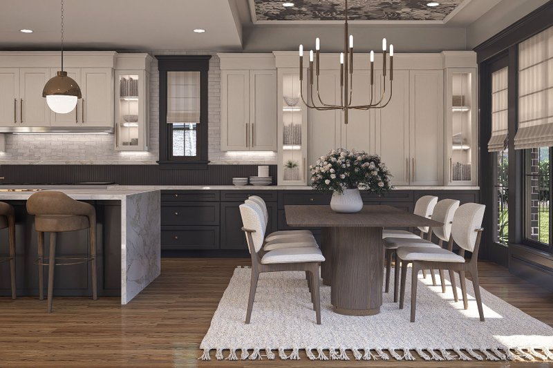 Dream House Plan - Interior - Dining Room 2 for Colonial House Plan #455-388 - 5 bed, 4.5 bath