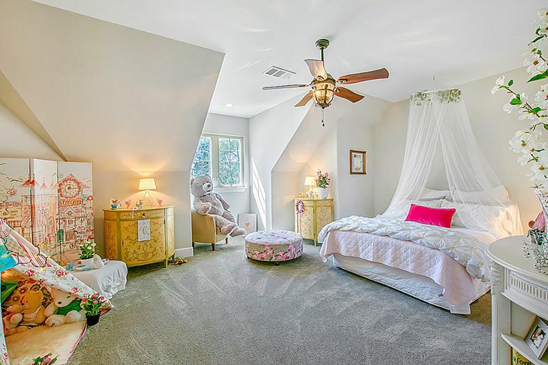 Home Plan - Interior - Bedroom for Craftsman House Plan #17-2444 - 5 bed, 5.5 bath