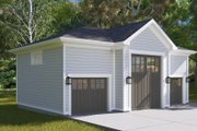 Farmhouse Style House Plan - 0 Beds 0 Baths 954 Sq/Ft Plan #1060-249 