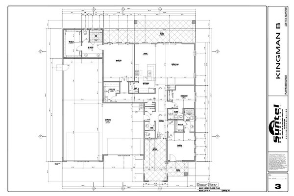 Architectural House Design - Contemporary Floor Plan - Main Floor Plan #53-769