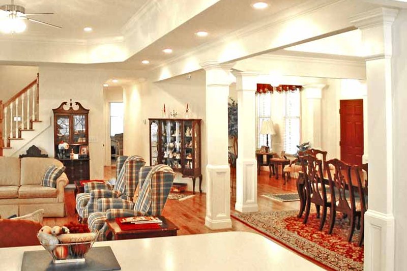 Home Plan - Interior - Family Room for Country House Plan #314-230 - 3 bed, 2.5 bath