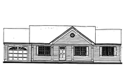 Country Style House Plan - 3 Beds 2 Baths 1092 Sq/Ft Plan #30-244 