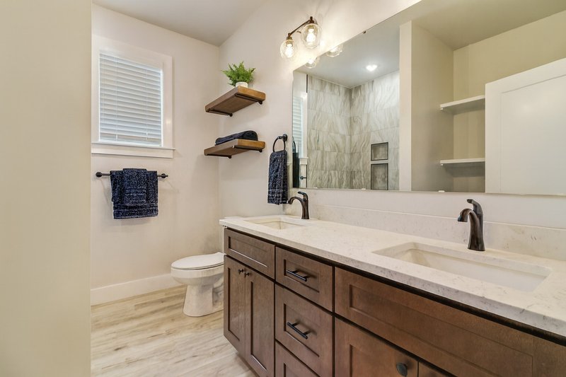 Home Plan - Interior - Bathroom for Barndominium House Plan #44-299 - 3 bed, 2 bath