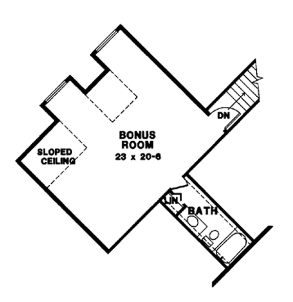 Home Plan - European Floor Plan - Other Floor Plan #966-13