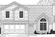 Traditional Style House Plan - 3 Beds 2 Baths 1314 Sq/Ft Plan #67-631 