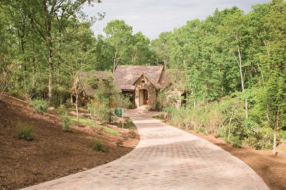 Exterior - Front Elevation 4 for Craftsman House Plan #929-937 - 4 bed, 4 bath