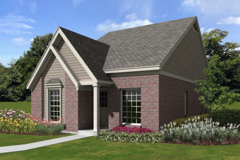 Cottage Style House Plan - 3 Beds 2 Baths 1185 Sq/Ft Plan #81-13864