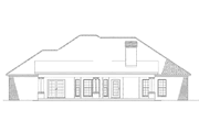 Traditional Style House Plan - 3 Beds 2 Baths 1969 Sq/Ft Plan #17-2831 