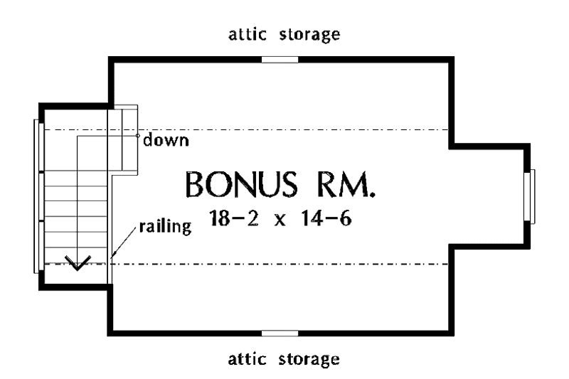 Dream House Plan - Floor Plan - Other Floor for Ranch House Plan #929-323 - 3 bed, 2.5 bath
