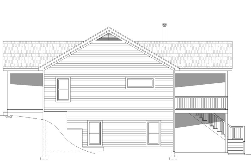 Architectural House Design - Exterior - Other Elevation 1 for Barndominium House Plan #932-264 - 4 bed, 3.5 bath