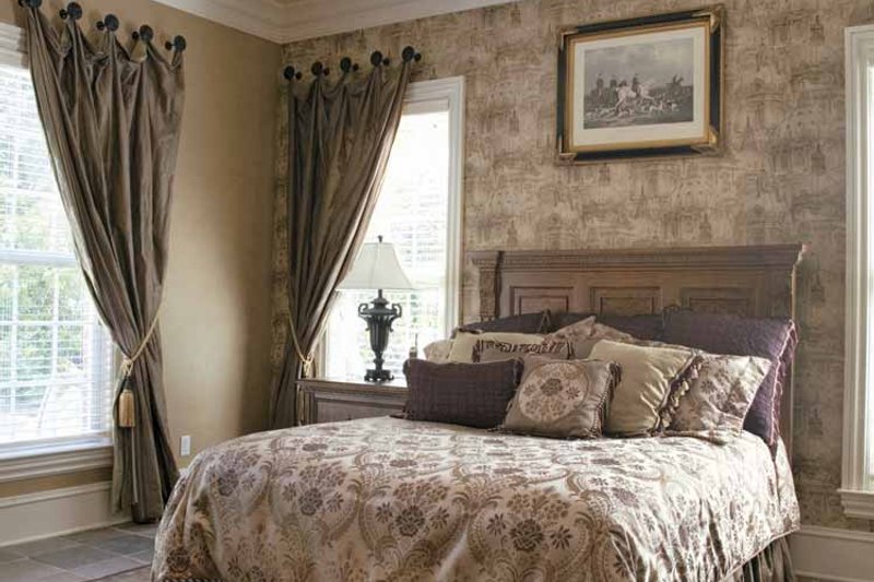 Architectural House Design - Interior - Master Bedroom for Mediterranean House Plan #927-202 - 5 bed, 4.5 bath