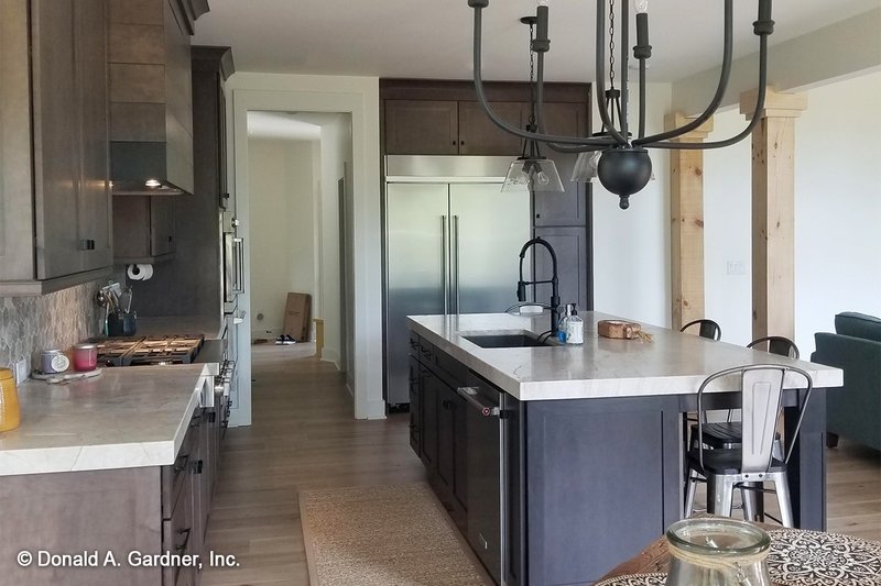 Architectural House Design - Interior - Kitchen for Craftsman House Plan #929-970 - 4 bed, 4 bath