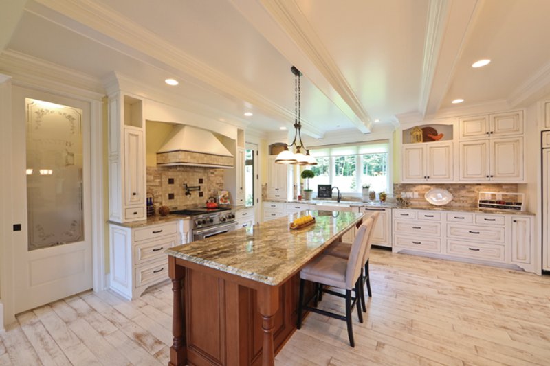 House Blueprint - Interior - Kitchen for European House Plan #928-267 - 4 bed, 5 bath