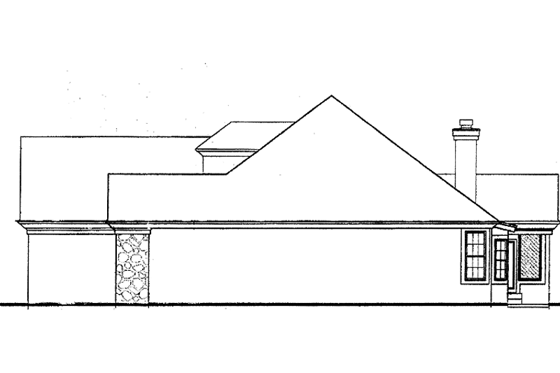 Home Plan - Floor Plan - Other Floor for Ranch House Plan #320-519 - 2 bed, 2 bath
