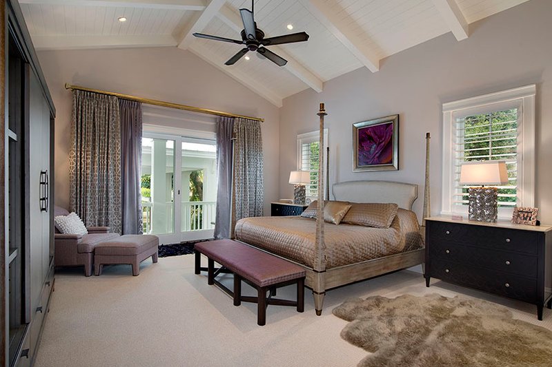 House Blueprint - Interior - Master Bedroom for Country House Plan #1017-157 - 4 bed, 6.5 bath