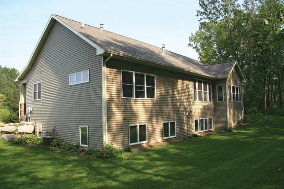 Exterior - Rear Elevation for Ranch House Plan #928-5 - 2 bed, 2.5 bath